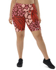 Wild Cheetah Biker Shorts