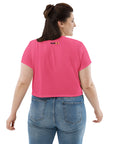 Brink Pink Crop Tee