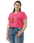 Brink Pink Crop Tee