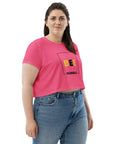 Brink Pink Crop Tee