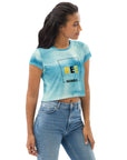 Tie dye Crop Tee