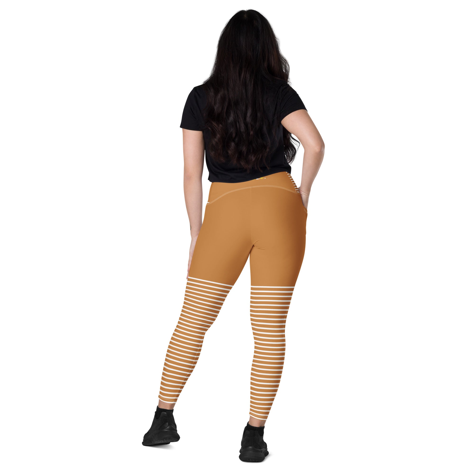 Bronze Leggings with pockets