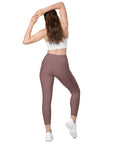 Light Wood Leggings with pockets