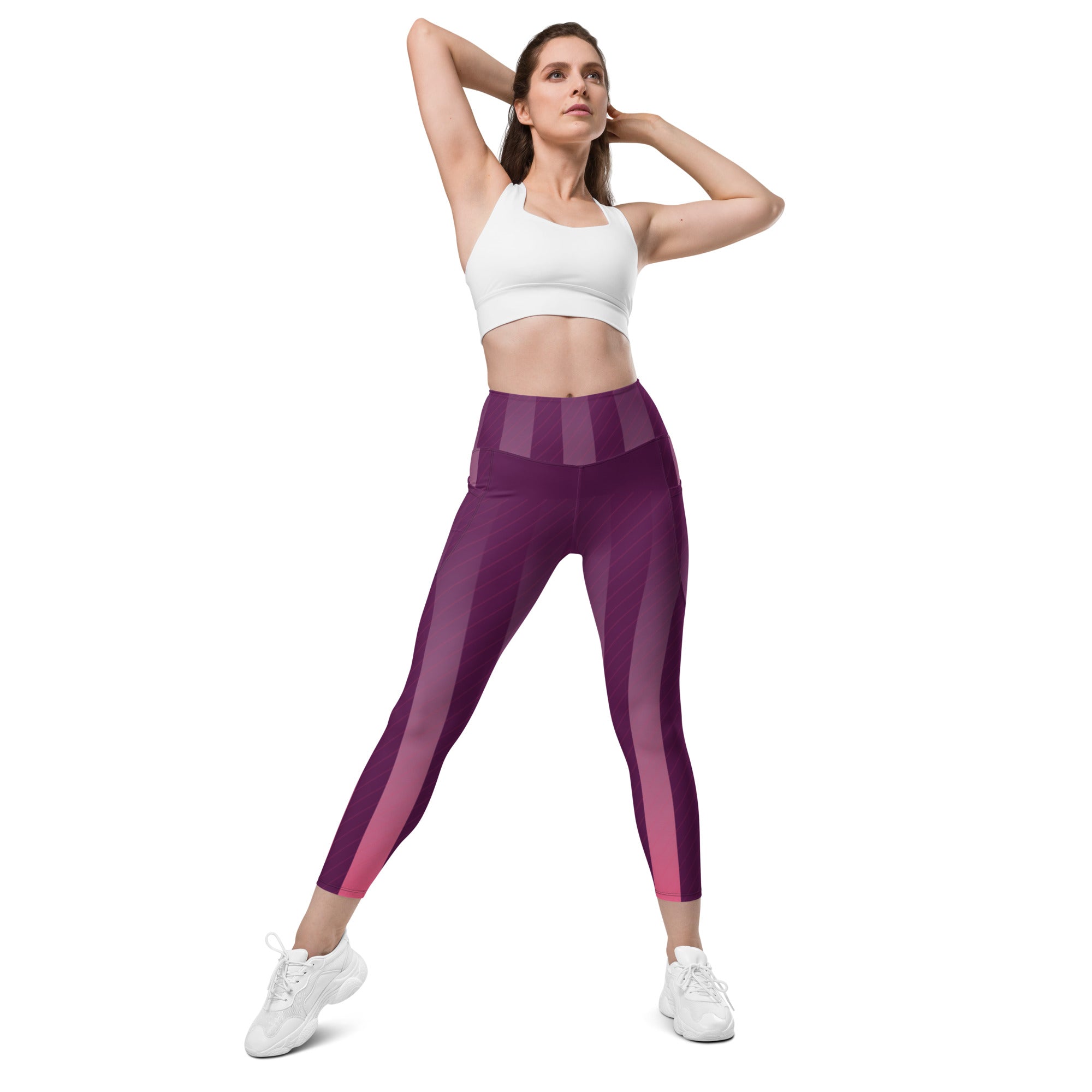 Purple/Pink Leggings with pockets