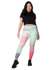 Blended Colors Leggings with pockets