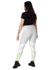 Grey/Lime Leggings with pockets