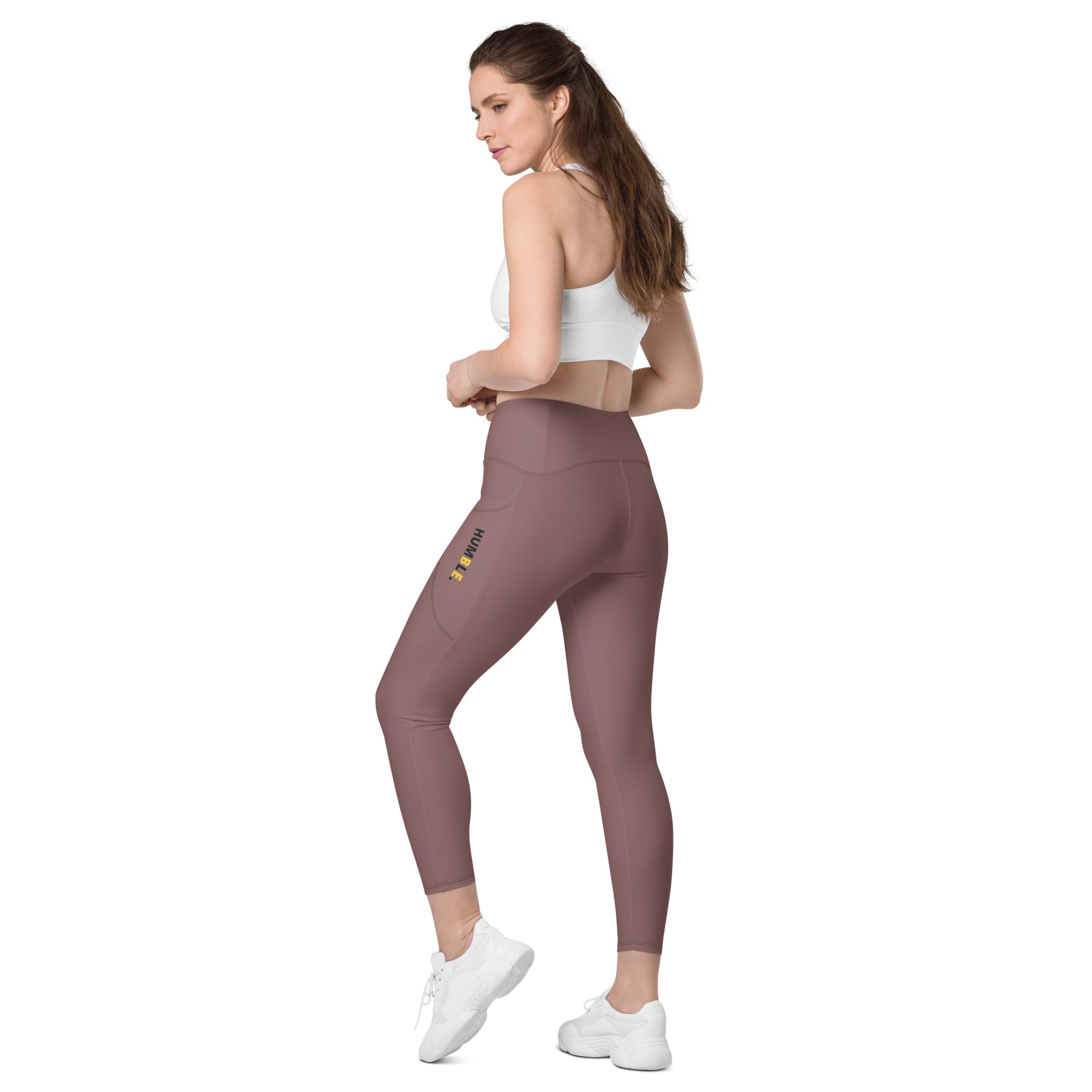 Light Wood Leggings with pockets