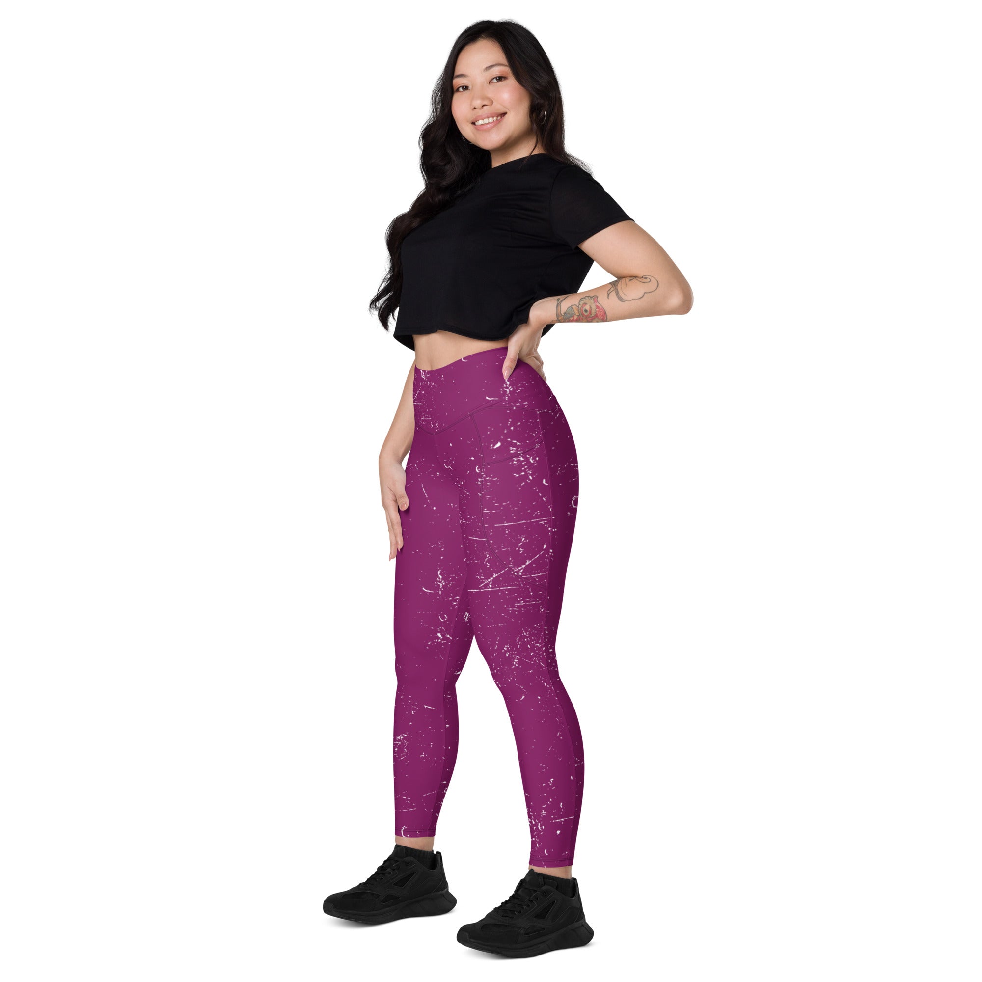 Violet Leggings with pockets