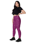 Violet Leggings with pockets