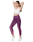 Purple/Pink Leggings with pockets