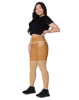 Bronze Leggings with pockets