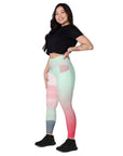 Blended Colors Leggings with pockets