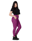 Violet Leggings with pockets