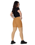 Bronze Leggings with pockets