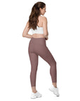 Light Wood Leggings with pockets