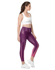 Purple/Pink Leggings with pockets