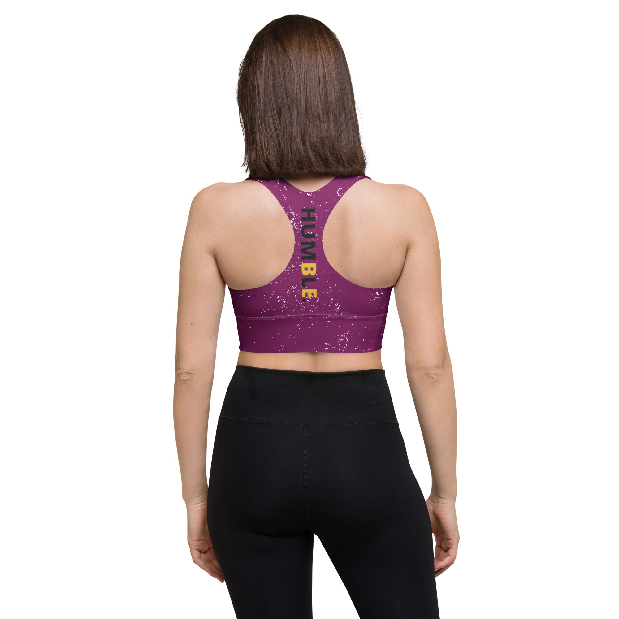 Violet sports bra