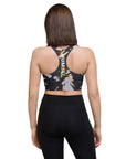 Abstract sports bra