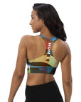 Shattered Colors sports bra