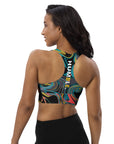 Color Swirl sports bra