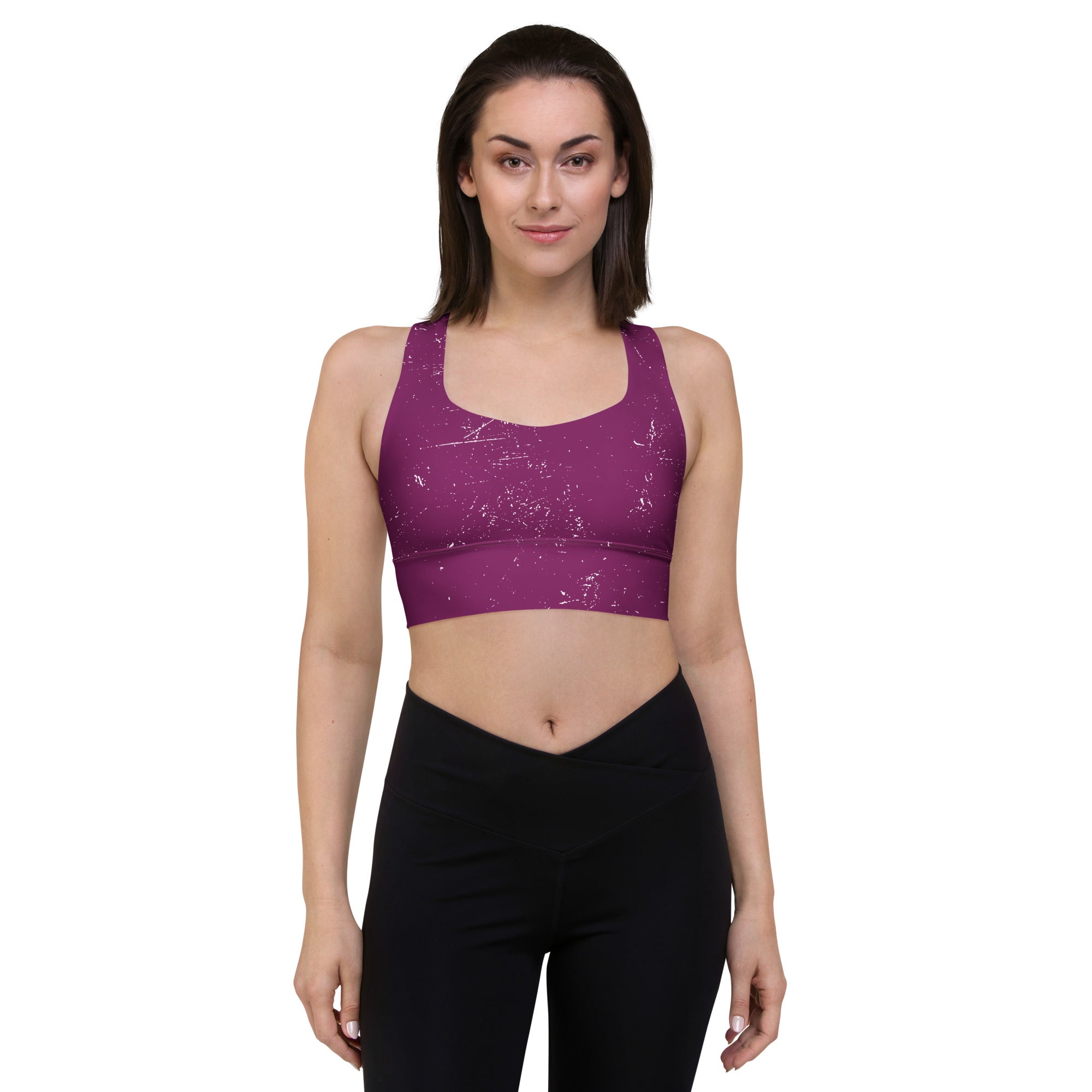 Violet sports bra