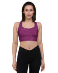 Violet sports bra