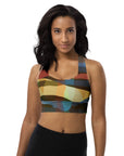 Shattered Colors sports bra