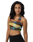 Shattered Colors sports bra