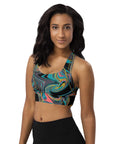 Color Swirl sports bra