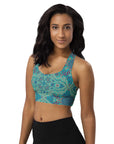 Mixed Pattern sports bra