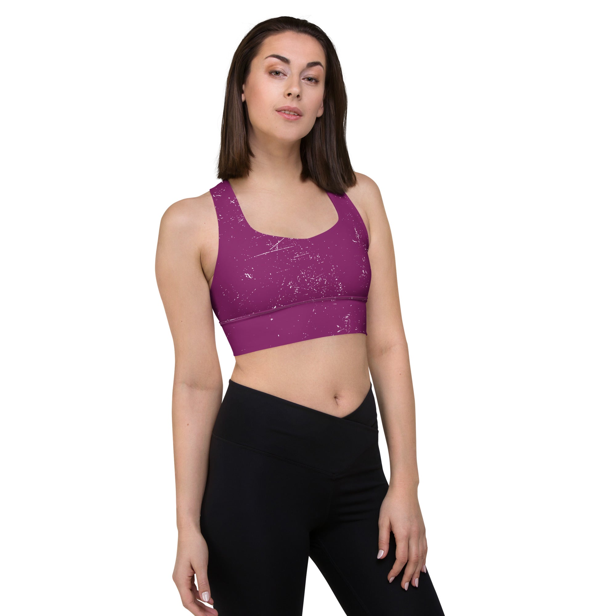 Violet sports bra