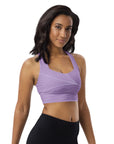 Lavender sports bra