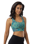 Mixed Pattern sports bra