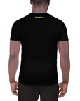 All Black Men's Athletic T-shirt