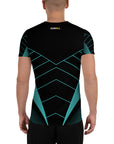 Geometric 166 Men's Athletic T-shirt