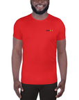 Alizarin Men's Athletic T-shirt