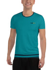 Lines Men's Athletic T-shirt