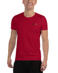 Carmine Men's Athletic T-shirt