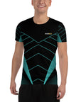 Geometric 166 Men's Athletic T-shirt