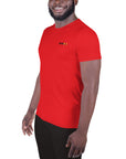 Alizarin Men's Athletic T-shirt