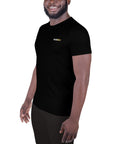 All Black Men's Athletic T-shirt