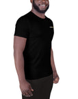 All Black Men's Athletic T-shirt