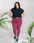 Lipstick Plus Size Leggings