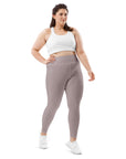 Careys Pink Plus Size Leggings