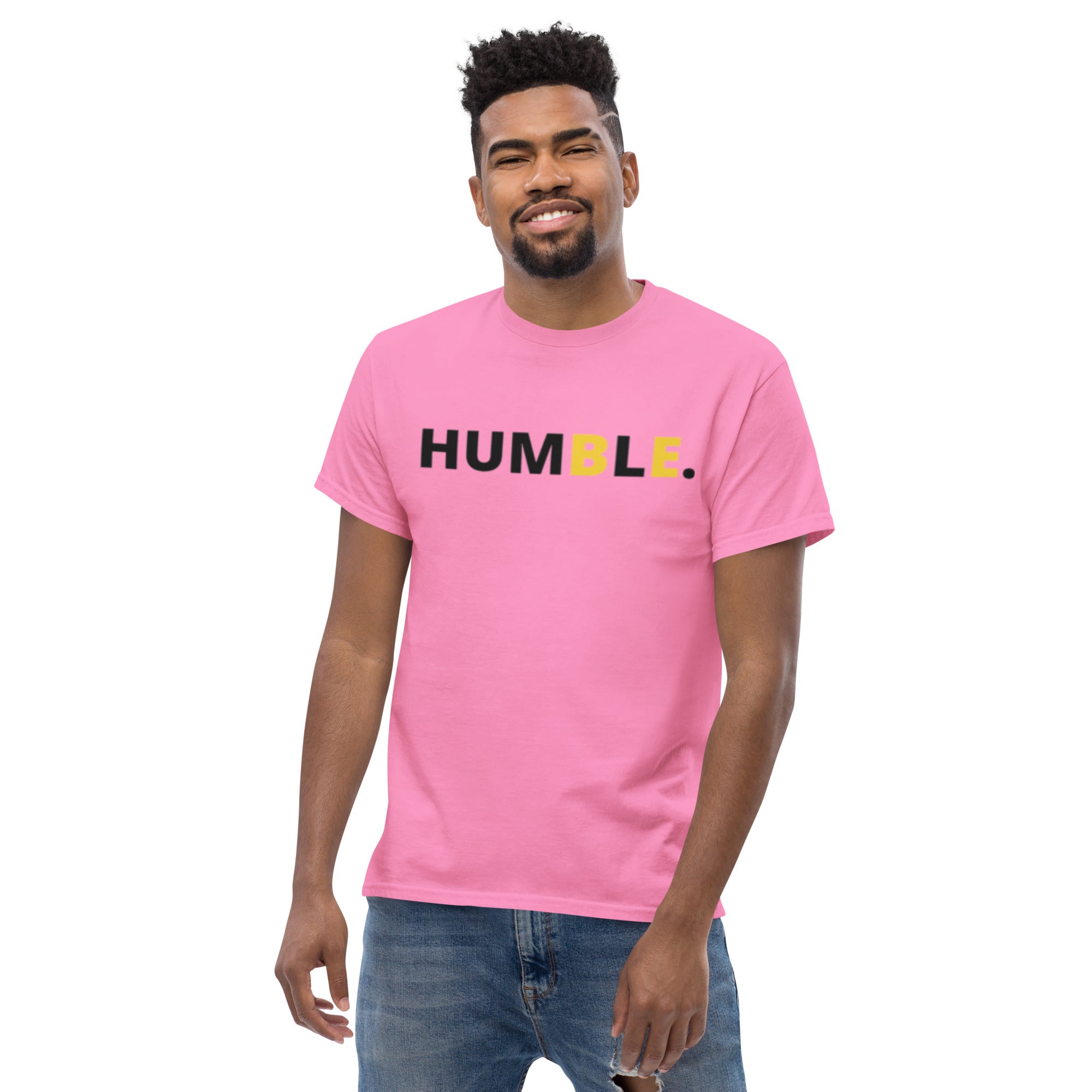 Blk Logo Branded Multi Color Men&#39;s classic tee