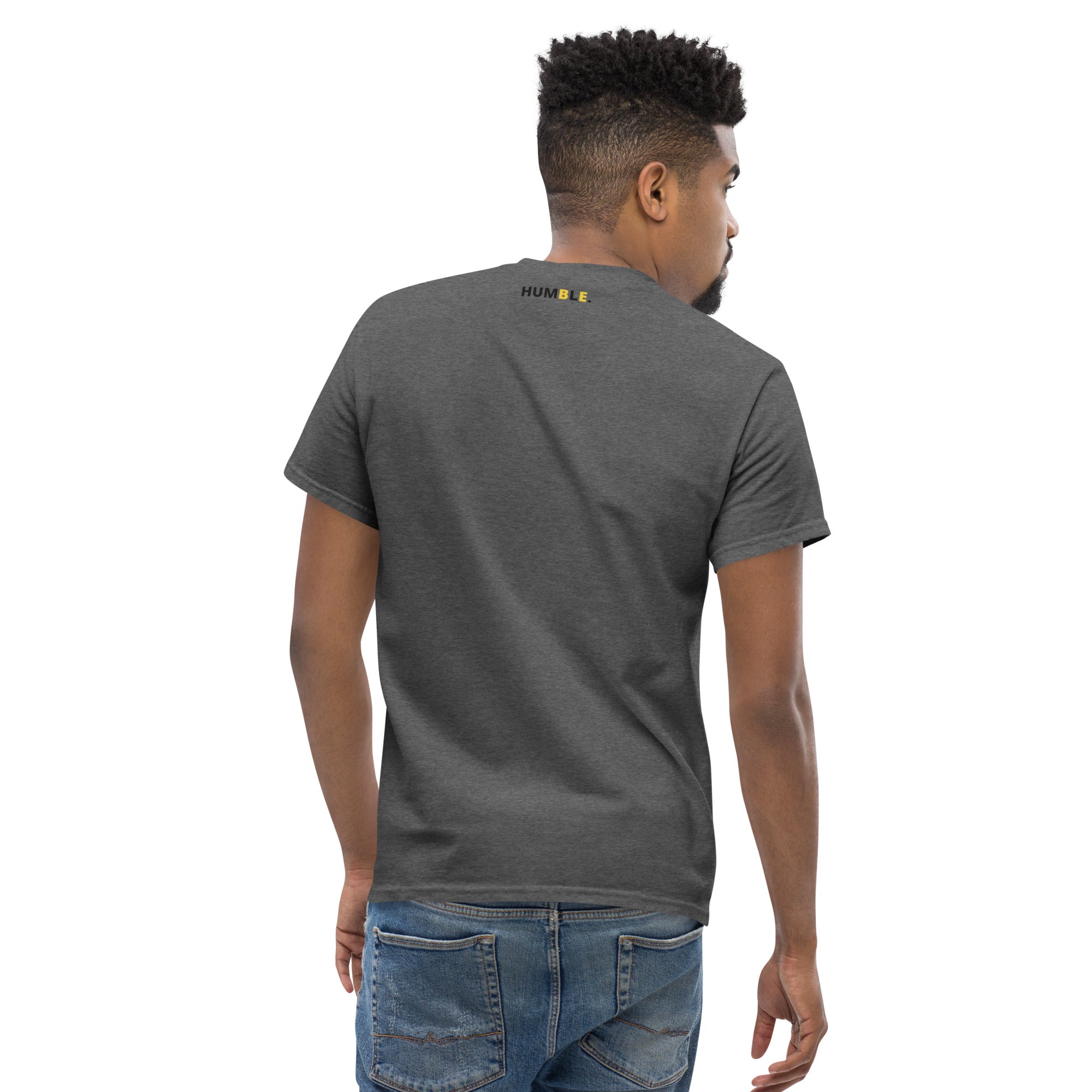 Blk Logo Branded Multi Color Men&#39;s classic tee