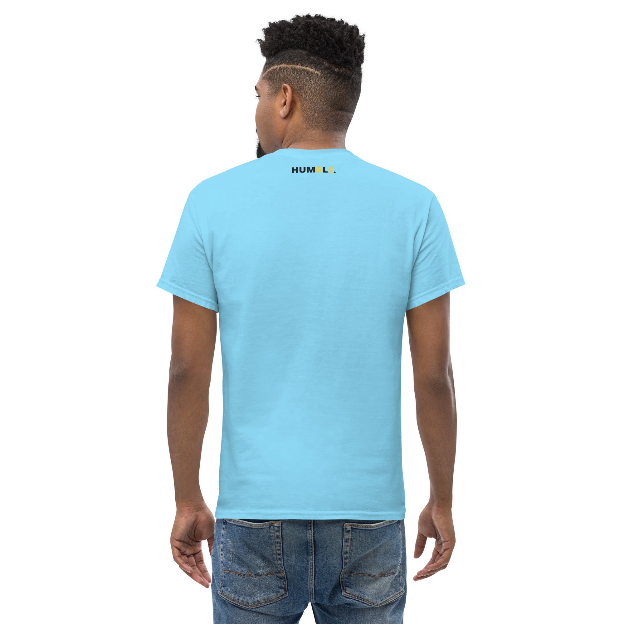 Blk Logo Branded Multi Color Men&#39;s classic tee