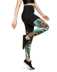 Turtle Whirl Sports Leggings