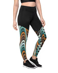 Turtle Whirl Sports Leggings